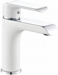 Смеситель для раковины Rose R21F R2101F Белый Хром