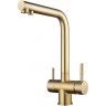 Смеситель для кухни Shevanik S468G цвет Золотой сатин Смеситель для кухни Shevanik S468G цвет Золотой сатин