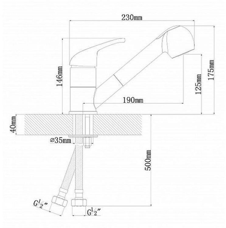 Смеситель для кухни Dr. Gans Соната 319.04l.1223.403 цвет Латте Смеситель для кухни Dr. Gans Соната 319.04l.1223.403 цвет Латте