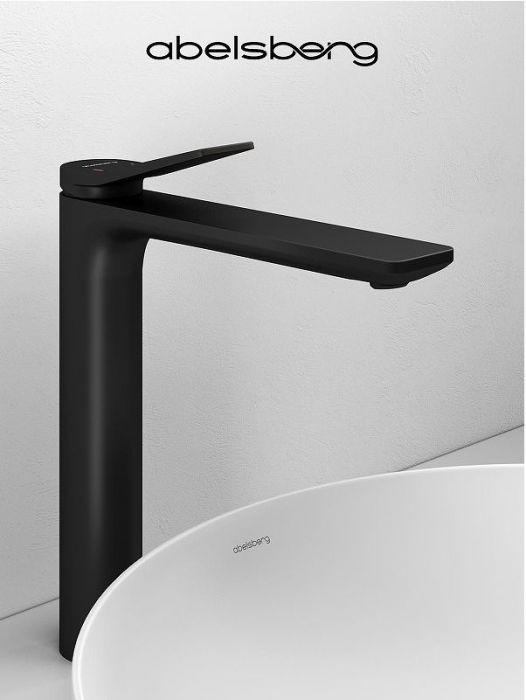 Смеситель для раковины Abelsberg Intensa EGF23521MB цвет Вулканический черный