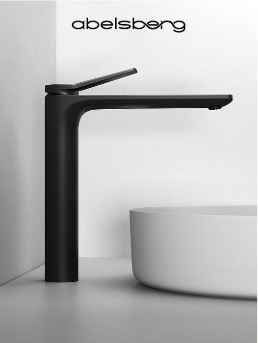 Смеситель для раковины Abelsberg Intensa EGF23521MB цвет Вулканический черный