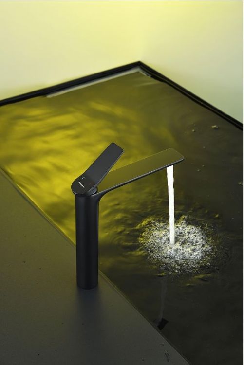 Смеситель для раковины Abelsberg Intensa EGF23521MB цвет Вулканический черный Смеситель для раковины Abelsberg Intensa EGF23521MB цвет Вулканический черный