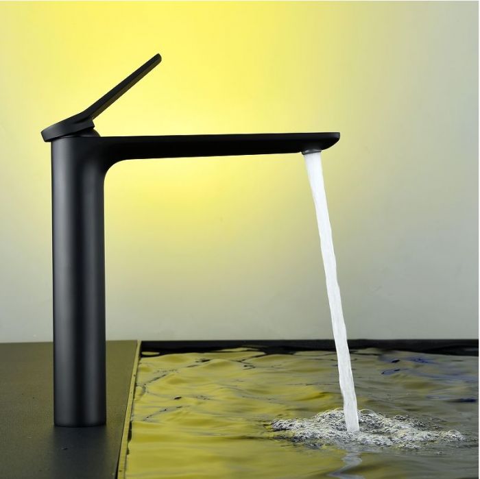 Смеситель для раковины Abelsberg Intensa EGF23521MB цвет Вулканический черный