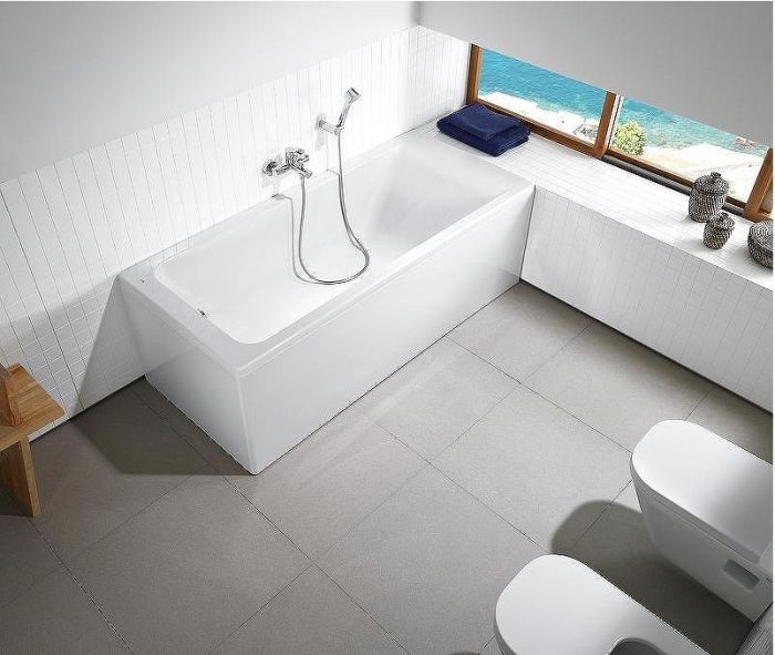 Акриловая ванна Roca Easy 170x75 ZRU9302899 без гидромассажа