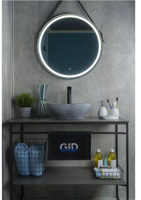 Раковина-чаша Gid Lago Mnc331 41 54430 цвет Под камень глянцевый