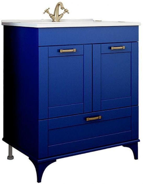 Тумба под раковину Sanflor Ванесса 75/2 С000005883 Индиго