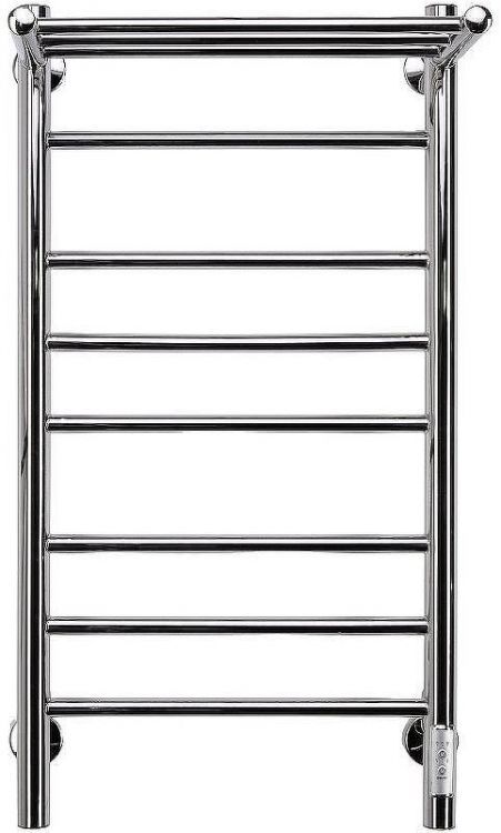 Электрический полотенцесушитель Comfysan Luce EC-8 80x40 013578 с полкой Хром