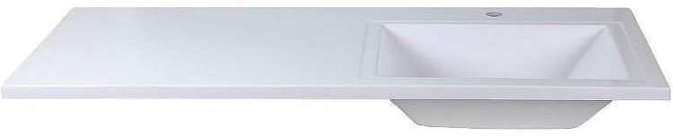 Раковина Brevita Marko Гавана 120 R 5217120 с местом под стиральную машину Белая Раковина Brevita Marko Гавана 120 R 5217120 с местом под стиральную машину Белая