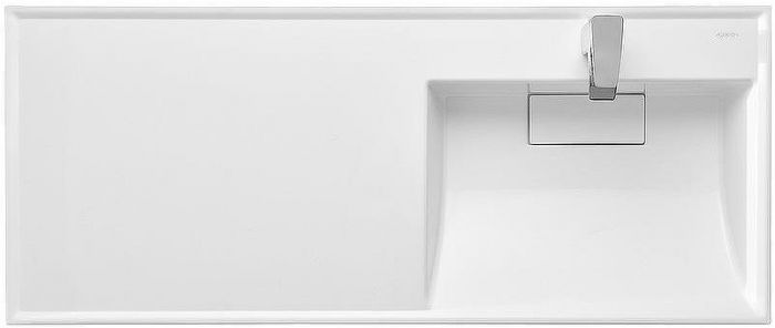 Раковина Aquaton Лондри 120 R 1A72243KLH010 с местом под стиральную машину Белая