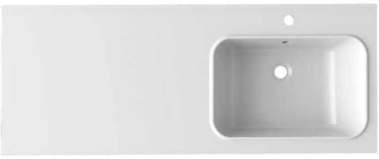 Раковина Paola Bella 120 R с местом под стиральную машину Белая Раковина Paola Bella 120 R с местом под стиральную машину Белая