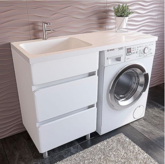 Тумба под раковину Stella Polar Корделия 60 SP-00001040 Белая