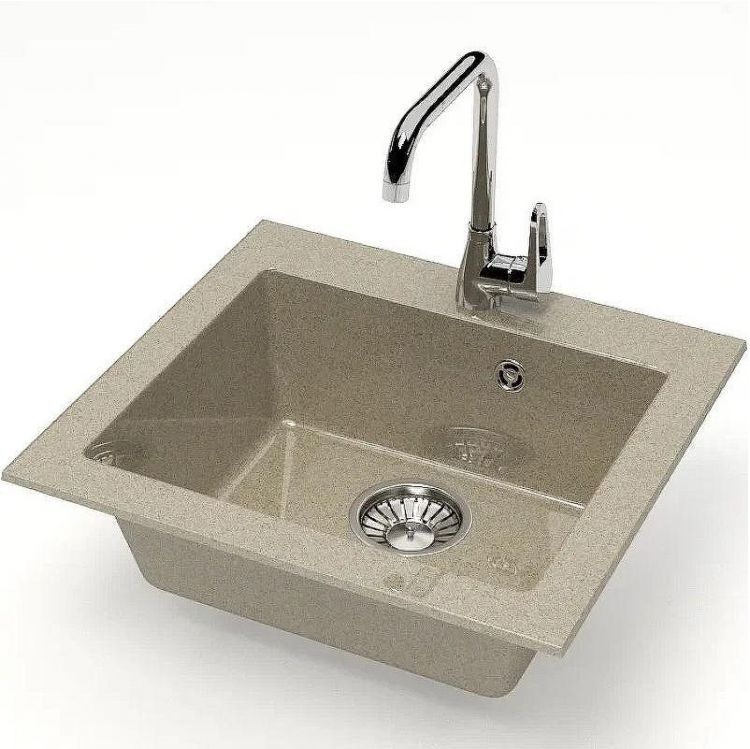 Кухонная мойка Bergg Z35 B035Q005 Песочная