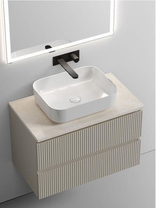 Тумба под раковину Sancos Snob T 80 SNT80CE подвесная Beige Soft