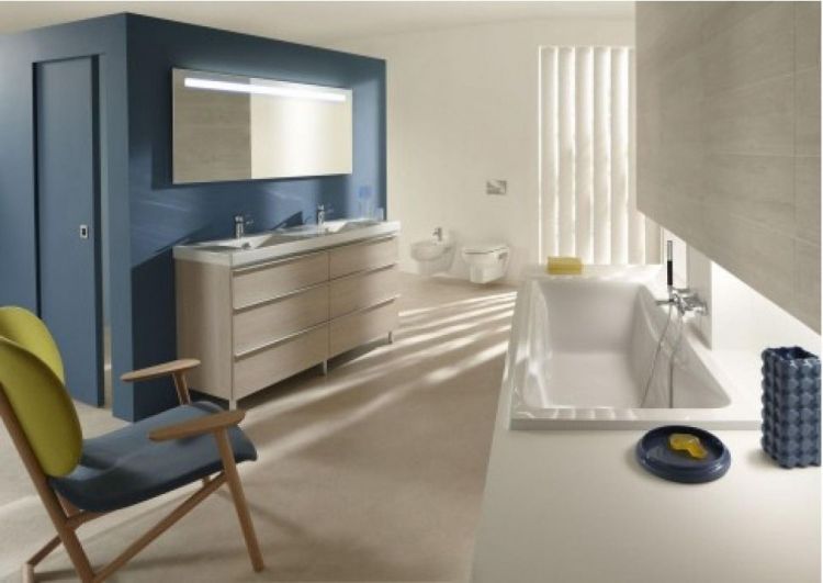 Тумба под раковину Jacob Delafon Odeon Up 136 см EB996-M61, черный матовый Тумба под раковину Jacob Delafon Odeon Up 136 см EB996-M61, черный матовый