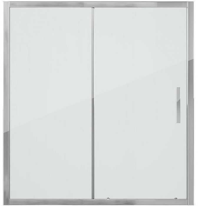 Шторка на ванну Grossman GR-170/2 Хром