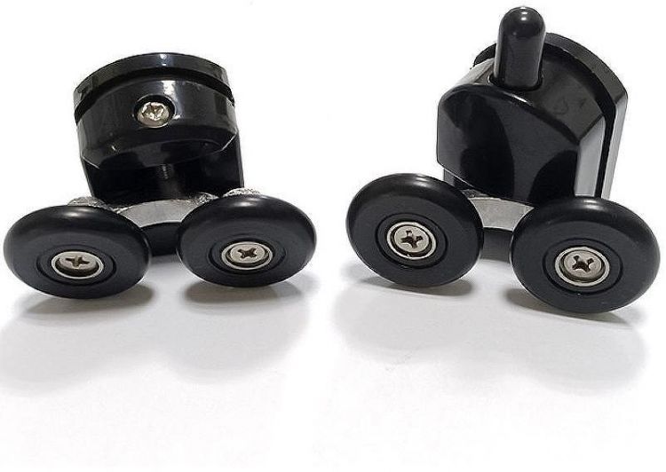 Душевая дверь Abber Schwarzer Diamant 140 AG30140B5 профиль Черный стекло прозрачное