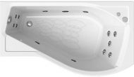 Акриловая ванна Radomir Vannesa Миранда 168х95 R 2-77-2-2-0-209 с гидромассажем Актив Хром