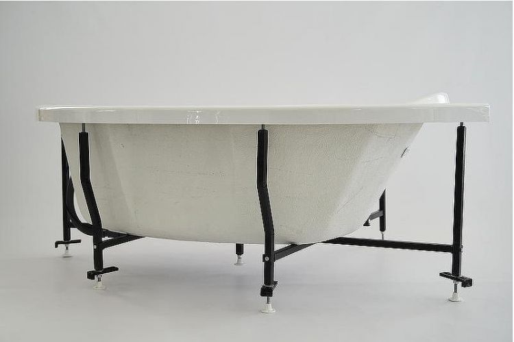 Акриловая ванна Radomir Vannesa Алари 168x120 R 2-77-2-2-0-218 с гидромассажем Актив Хром