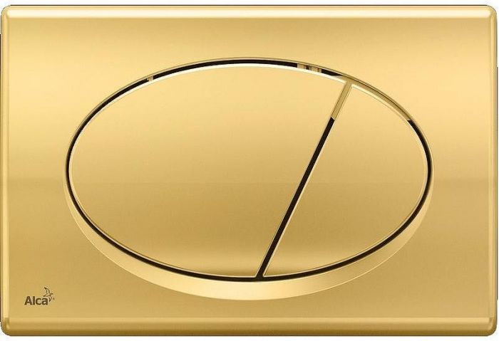 Клавиша смыва Alcaplast Basic M75 Золото