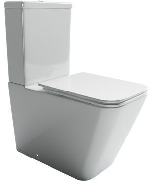 Унитаз CERAMICANOVA Cubic напольный пристенный CN1803 Унитаз CERAMICANOVA Cubic напольный пристенный CN1803