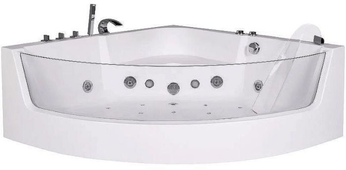 Акриловая ванна Ceruttispa С-401А 150x150 10353 с гидромассажем