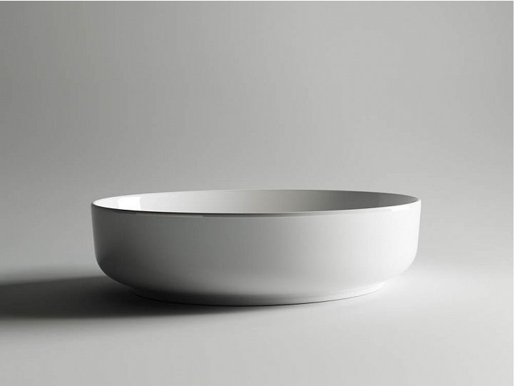 Умывальник CERAMICANOVA Element чаша накладная овальная 550x400x140 мм CN5002