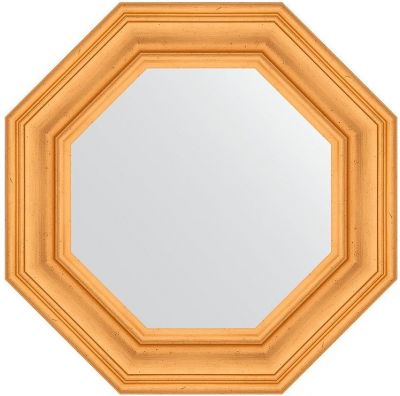 Зеркало Evoform Octagon 59х59 BY 3818 в багетной раме - Травленое золото 99