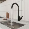 Смеситель для кухни Milardo Rora RORBLFJM05 Черный матовый Смеситель для кухни Milardo Rora RORBLFJM05 Черный матовый