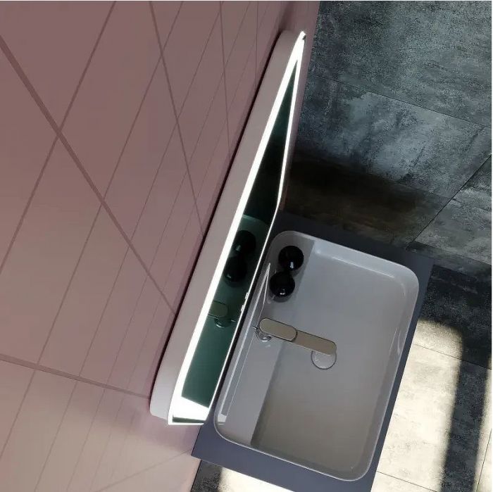 Зеркало Mixline Мальта-Voice 55 555676 с подсветкой с сенсорным выключателем, голосовым управлением и подогревом