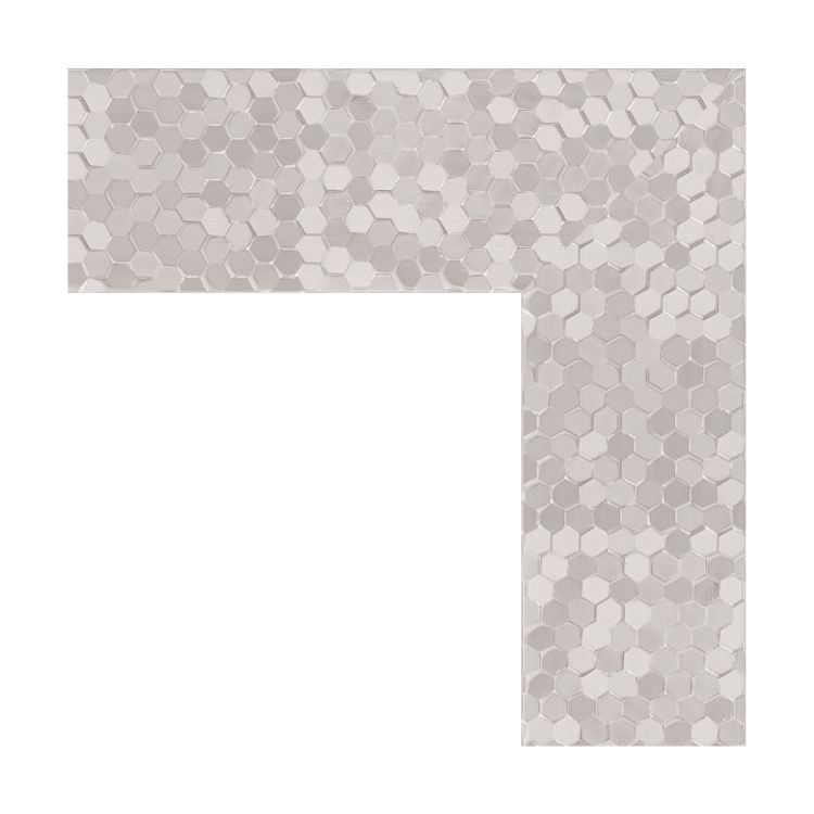 Зеркало EVOFORM DEFENITE BY 3147 66x66 соты алюминий 70 мм в багетной раме Зеркало EVOFORM DEFENITE BY 3147 66x66 соты алюминий 70 мм в багетной раме