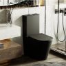 Унитаз компакт Abber Bequem AC1112TMB Черный матовый с бачком и сиденьем Микролифт