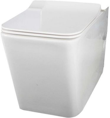 Унитаз компакт Creto Logan L2 1002-004-WF без бачка и с сиденьем Микролифт