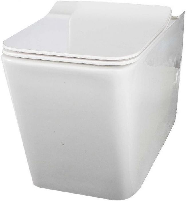 Унитаз компакт Creto Logan L2 1002-004-WF без бачка и с сиденьем Микролифт