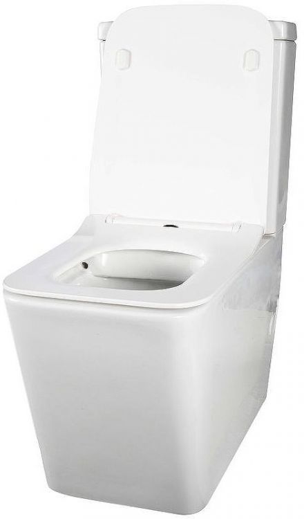 Унитаз компакт Creto Logan L2 1002-004-WF без бачка и с сиденьем Микролифт