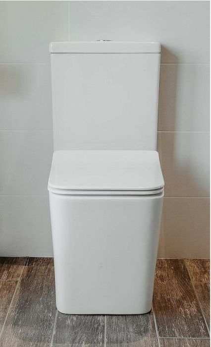 Унитаз компакт Creto Logan L2 1002-004-WF без бачка и с сиденьем Микролифт