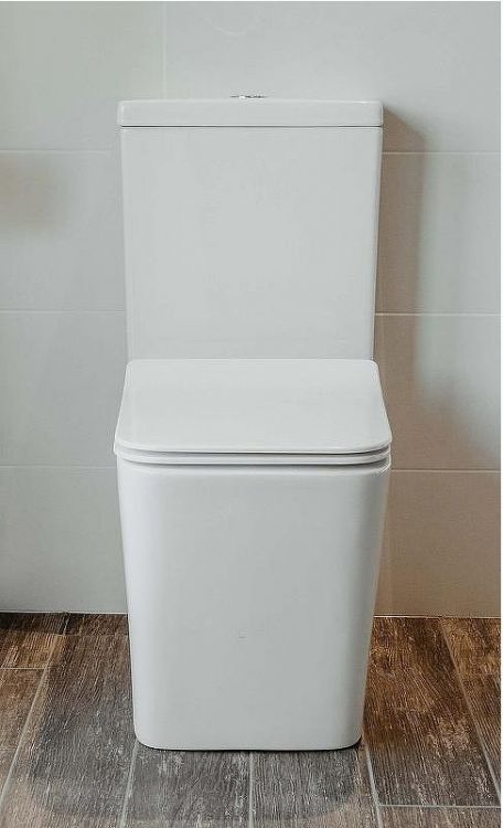 Унитаз компакт Creto Logan L2 1002-004-WF без бачка и с сиденьем Микролифт