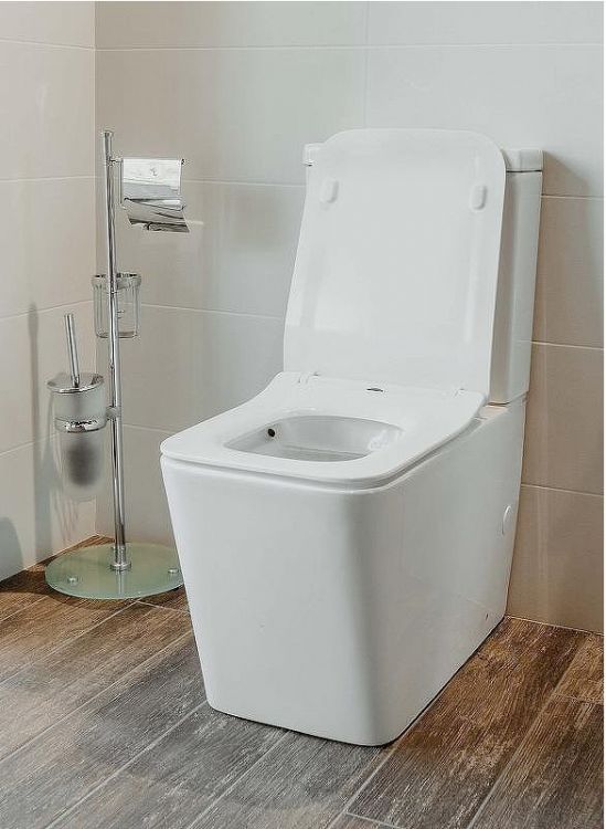 Унитаз компакт Creto Logan L2 1002-004-WF без бачка и с сиденьем Микролифт