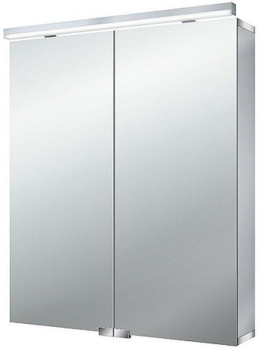 Зеркальный шкаф Emco Flat 60 9797 050 63 с подсветкой Серебро
