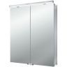 Зеркальный шкаф Emco Flat 60 9797 050 63 с подсветкой Серебро