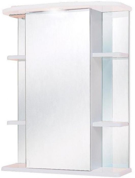 Зеркальный шкаф Onika Глория 60.01 R 206008 с подсветкой Белый