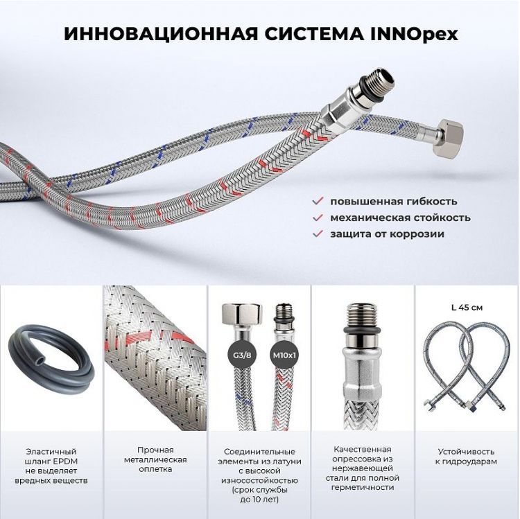 Смеситель для раковины Wellsee ONCE! and forever 182410000 цвет Белый матовый