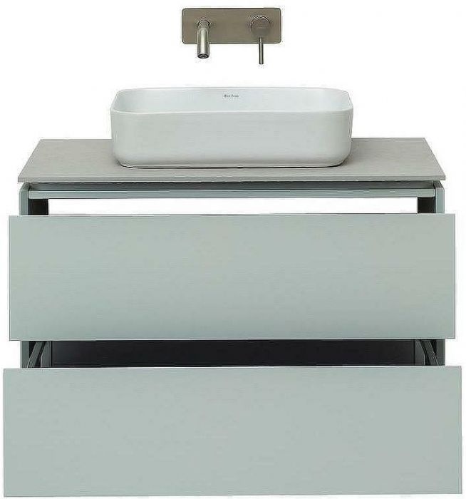 Тумба под раковину Allen Brau Infinity 85 1.21001.PWM подвесная Папирус матовый