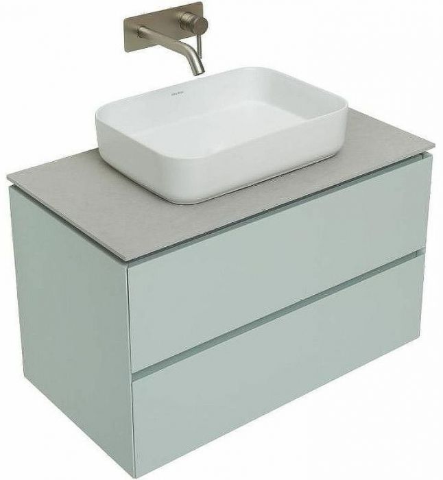 Тумба под раковину Allen Brau Infinity 85 1.21001.PWM подвесная Папирус матовый