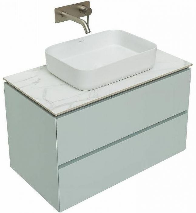 Тумба под раковину Allen Brau Infinity 85 1.21001.PWM подвесная Папирус матовый