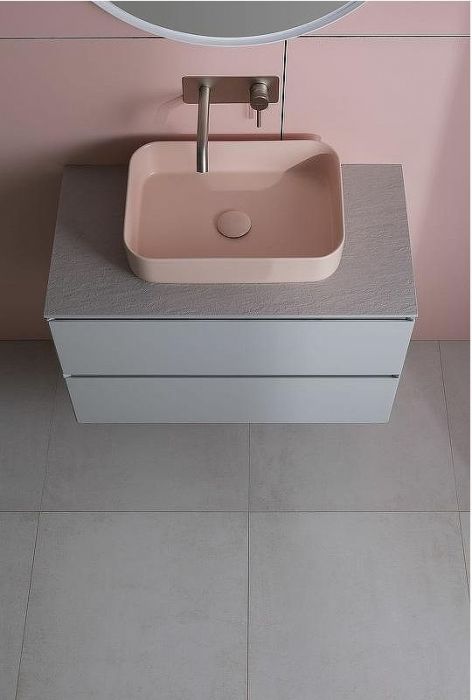 Тумба под раковину Allen Brau Infinity 85 1.21001.PWM подвесная Папирус матовый