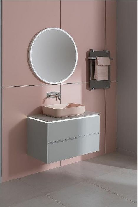 Тумба под раковину Allen Brau Infinity 85 1.21001.PWM подвесная Папирус матовый