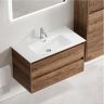 Тумба подвесная SANCOS под раковину Libra, дуб чарльстон 890х450х500 мм, LB90ECH Тумба подвесная SANCOS под раковину Libra, дуб чарльстон 890х450х500 мм, LB90ECH