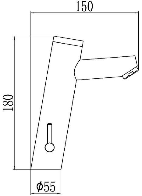 Смеситель для раковины Savol S-GY8805 цвет Хром
