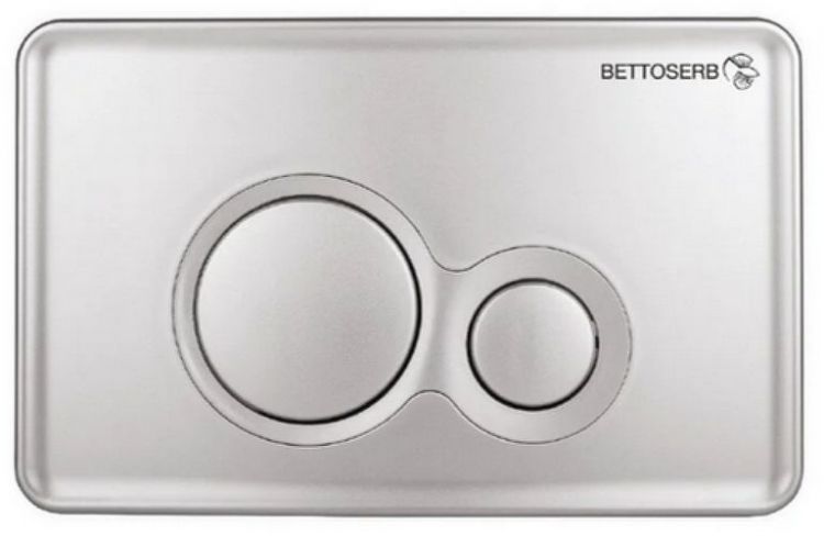 Инсталляция Bettoserb Sava Slim Superior SES40006462 для унитаза с клавишей смыва цвет Хром матовый