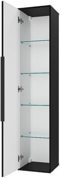 Шкаф пенал Brevita Savoy 35 SAV-05035-030 подвесной Черный матовый